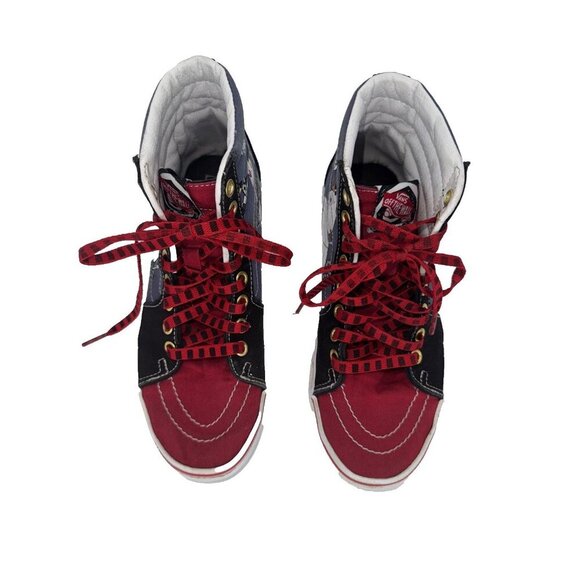 VANS The Nightmare Before Christmas x Sk8- High Christmas town,7 woman, 5.5 men - Picture 5 of 16